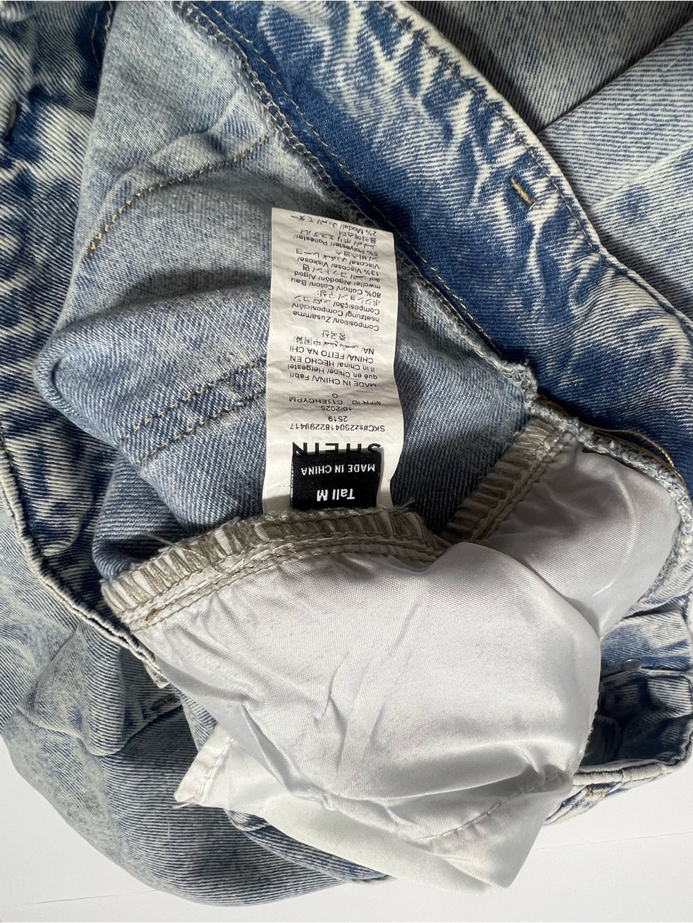 SHEIN Light Wash Relaxed women Jeans